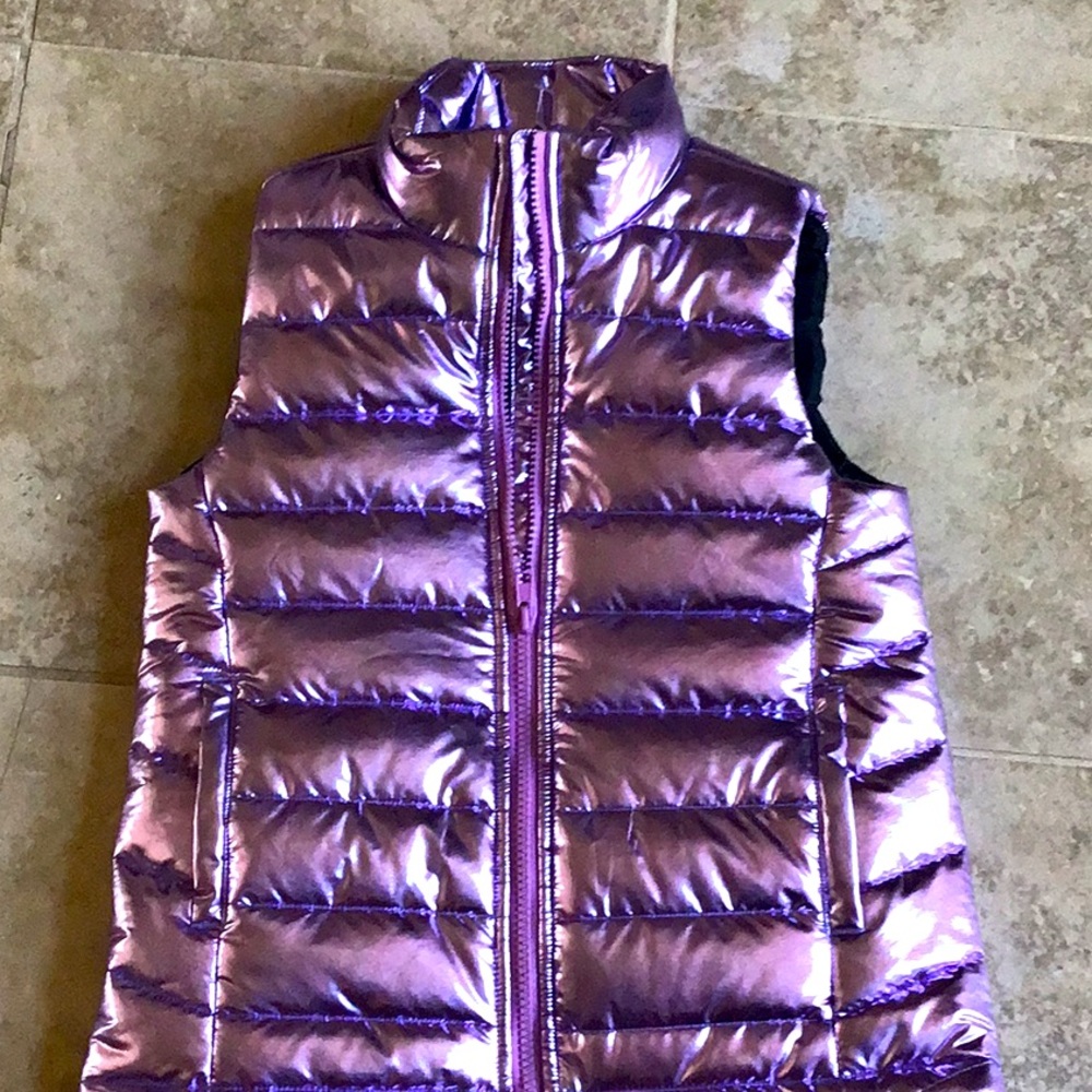Zipped Purple Vest